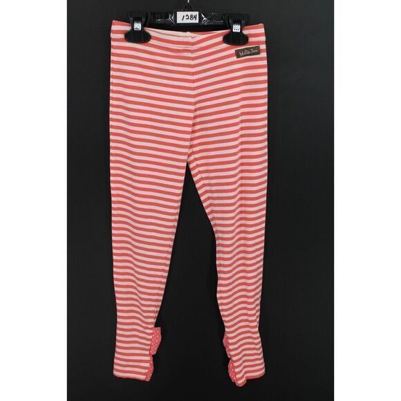 Matilda Jane Girls size 6 Zola Bow Stripped Leggings Friends Forever - Picture 1 of 8